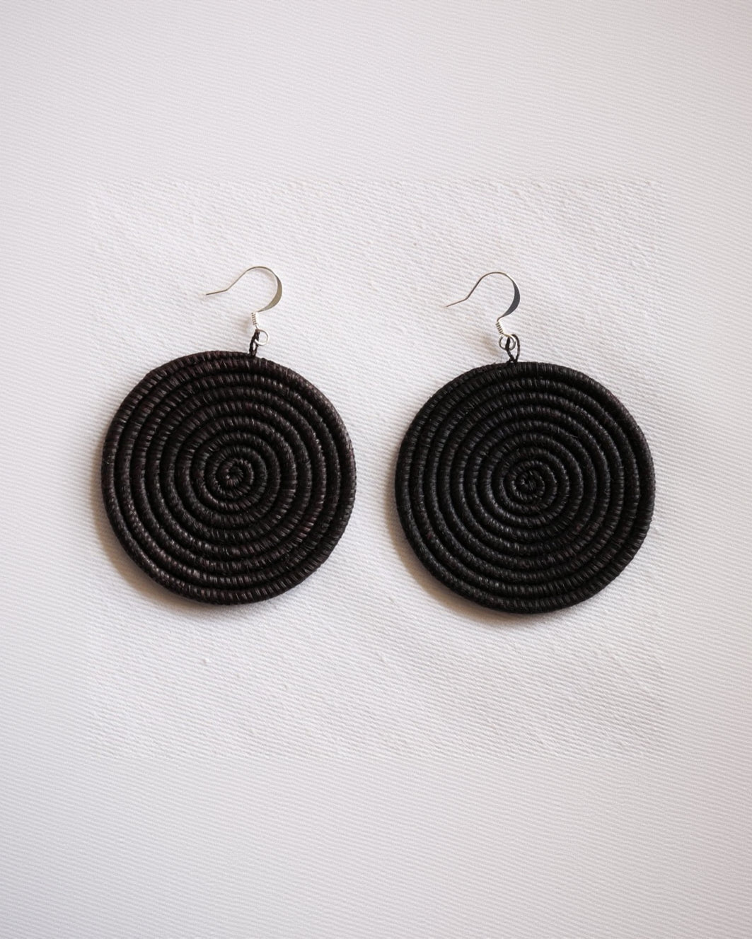 Azizi Life Woven Disc Earrings - Large
