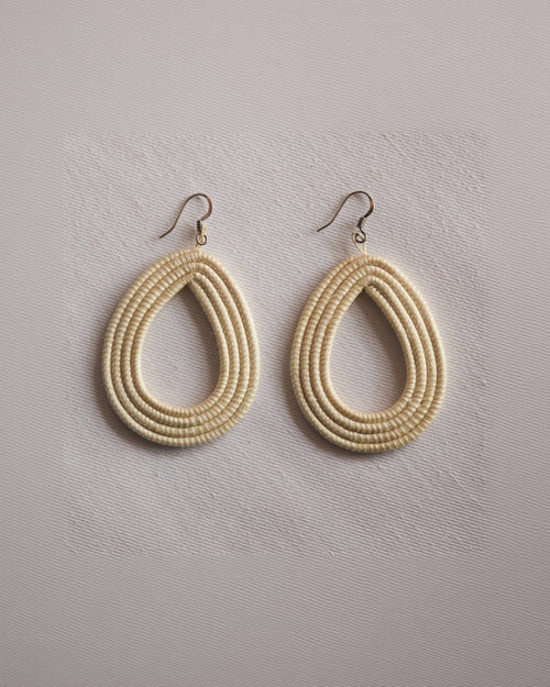 Azizi Life Woven Loop Earrings