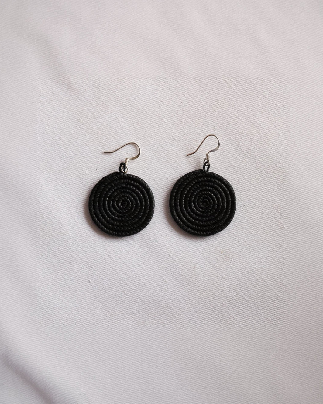 Azizi Life Woven Disc Earrings - Small